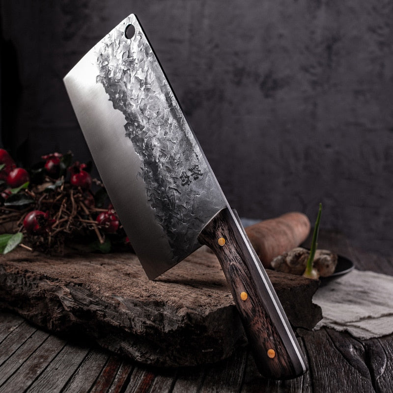 Handmade Kitchen Knife Stainless Steel Forged Knife Chopping Slicing Chef Knives Kitchen Tools