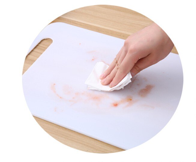 Moldproof kitchen household fruit polyethylene resin plastic chopping board knife proof pp safe