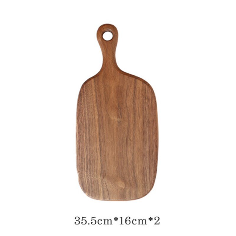 1 Pcs Black walnut wood cutting board kitchen chopping board real wood without glue stock plate