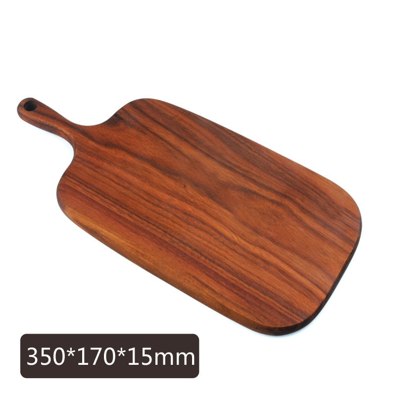 1 Pcs Black walnut wood cutting board kitchen chopping board real wood without glue stock plate