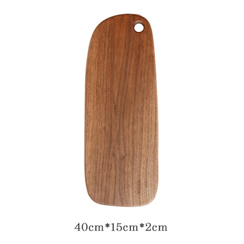 1 Pcs Black walnut wood cutting board kitchen chopping board real wood without glue stock plate