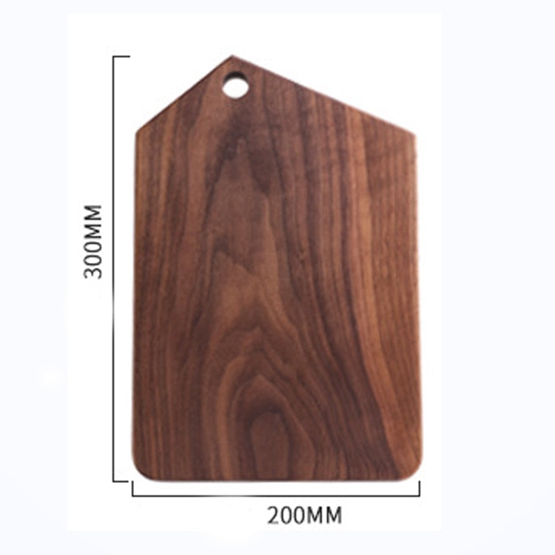 1 Pcs Black walnut wood cutting board kitchen chopping board real wood without glue stock plate