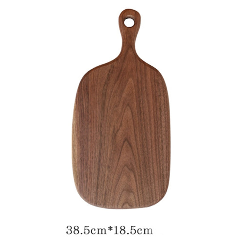 1 Pcs Black walnut wood cutting board kitchen chopping board real wood without glue stock plate