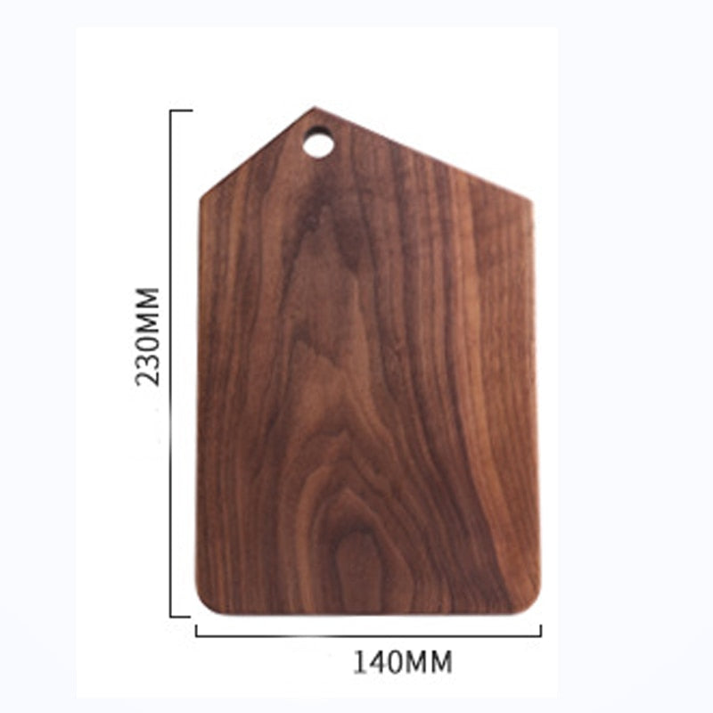 1 Pcs Black walnut wood cutting board kitchen chopping board real wood without glue stock plate