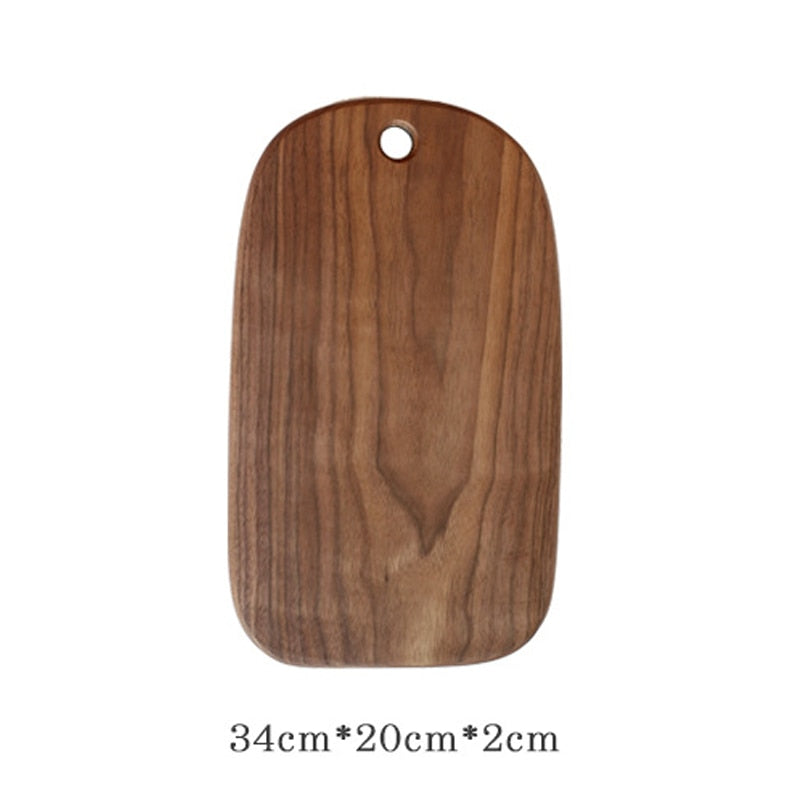 1 Pcs Black walnut wood cutting board kitchen chopping board real wood without glue stock plate