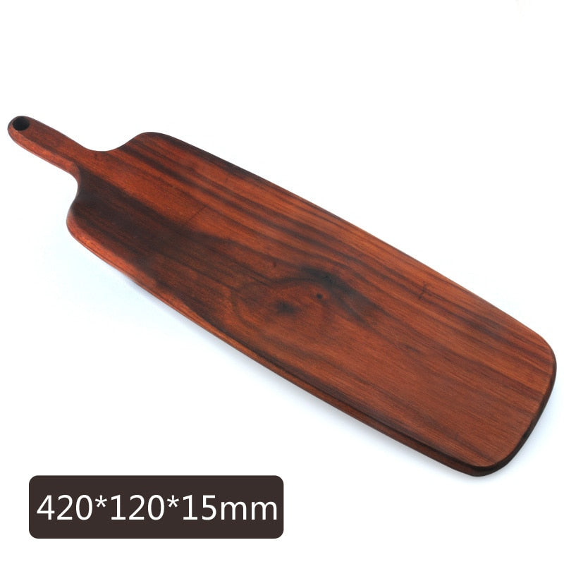 1 Pcs Black walnut wood cutting board kitchen chopping board real wood without glue stock plate