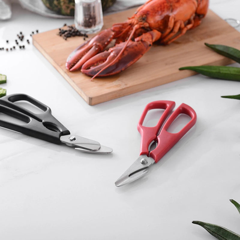 Home Lobster Shrimp Fish Snip Shell Seafood Scissors Crab Scissors Vegetables Cutter Kitchen Tool