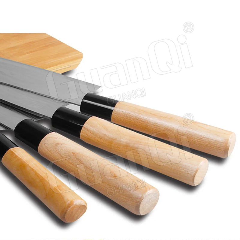 Salmon Sushi Knives Laser Damascus Chef Knives Sashimi Knife Cooking Cutter Japanese Knife Set