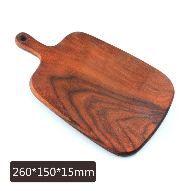 1 Pcs Black walnut wood cutting board kitchen chopping board real wood without glue stock plate