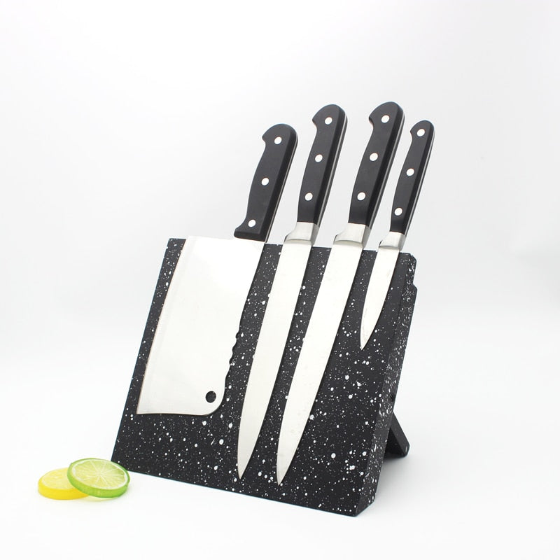 Foldable Magnetic Knife Holder ABS Bar Kitchen Knife Storage Stand Universal Magnet Knife Block