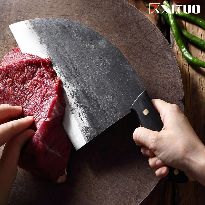 Handmade Forged High-carbon Clad Steel Kitchen Knives