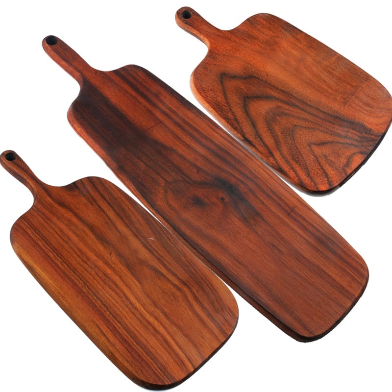 1 Pcs Black walnut wood cutting board kitchen chopping board real wood without glue stock plate